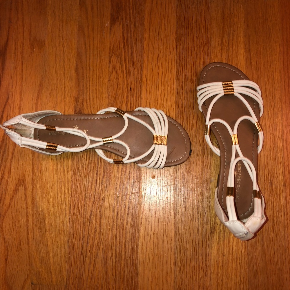 White Sandals